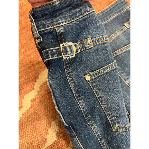 Anthropologie Pilcro & The Letterpress High Wasted Denim Jeans Ankle 28 - Picture 5 of 7